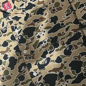 Vintage Athletic Bape Dress shirt